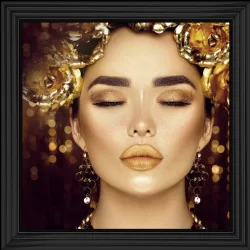 Gold Lady Picture