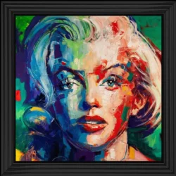 Marilyn Monroe Vibrant Glamour Picture