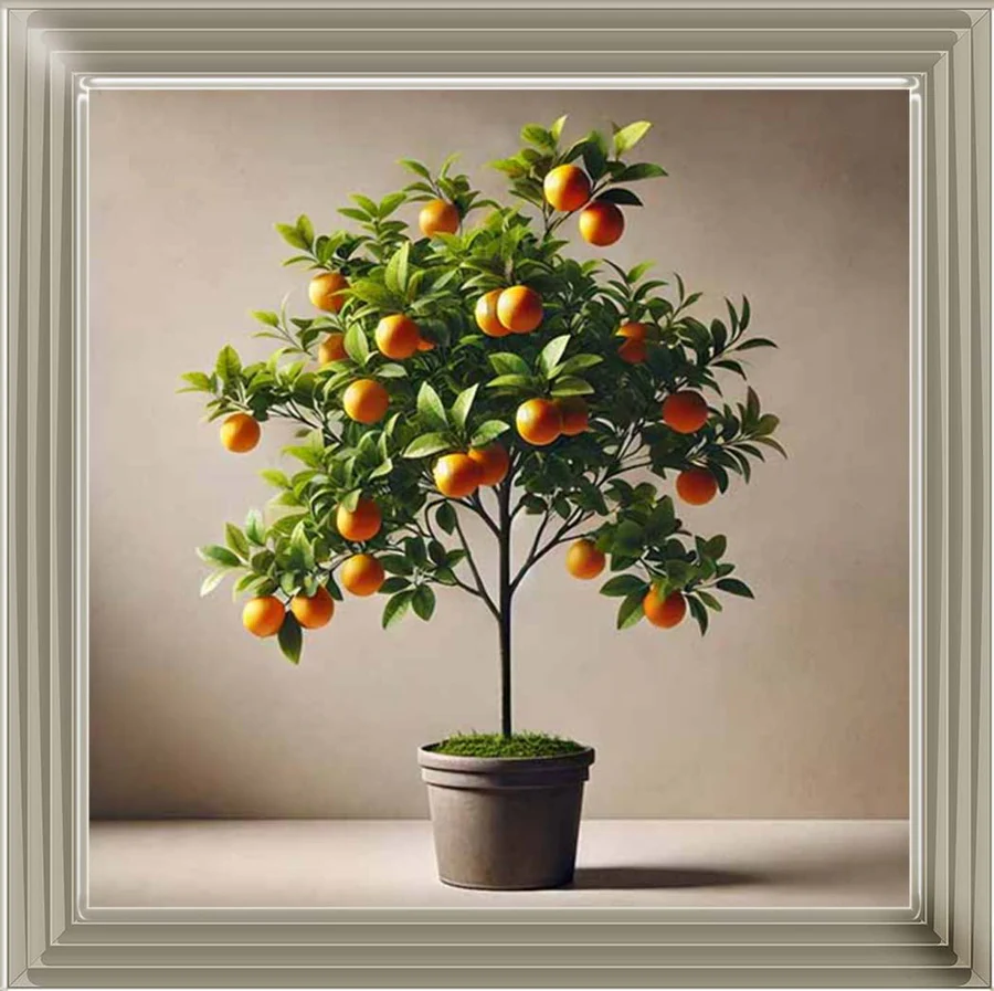 Mini Orange Tree Picture - Image 4