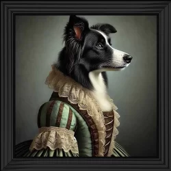 Royal Border Collie Left Side Picture