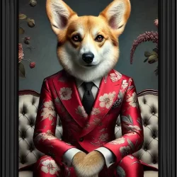 Sedentry Corgi Picture