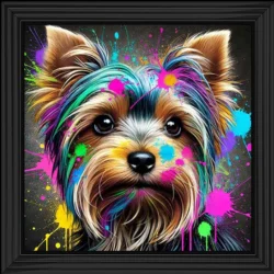 Rainbow Terrier Picture